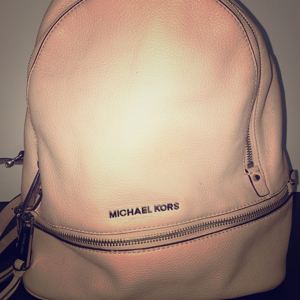 Michael Kors Nude Pink Backpack